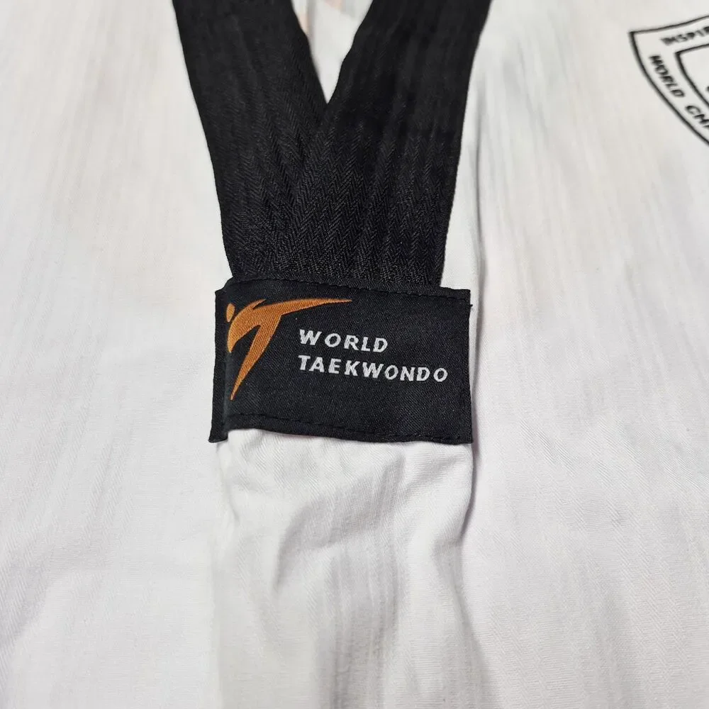 Adidas Taekwondo Uniform Set Top Pants Sz 160 NWOT World Champion TKD ADITS01YC